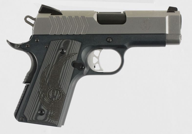 RUG 6758 SR1911 9MM 3.6 8RD NOV SS