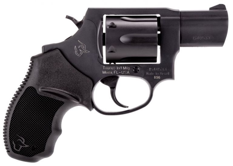 Taurus 856M 38 Special 2″ Barrel 6Rd Black Rubber Grip/Black Carbon Steel…