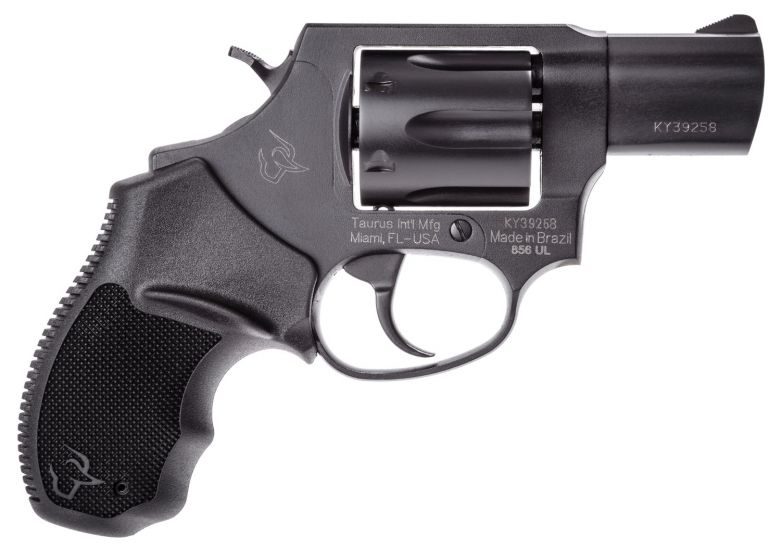 Taurus 856 Ultra-Lite 38 Special 2″ Barrel 6Rd Black Rubber Grip/Black 2856021UL