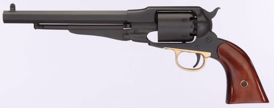 TAY 430ABR 1858 REM BLK ROCK BP .44 8IN