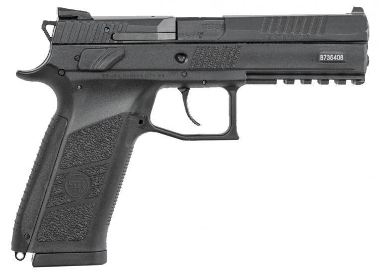 CZ P-09 9mm 4.53″ BarrelFixed 3 Dot Sights 10+1 Black 01620