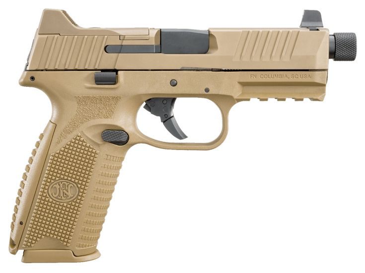 FN FN509 Tactical 9mm 4.5″ Barrel W/ Night Sights 10+1 Flat…