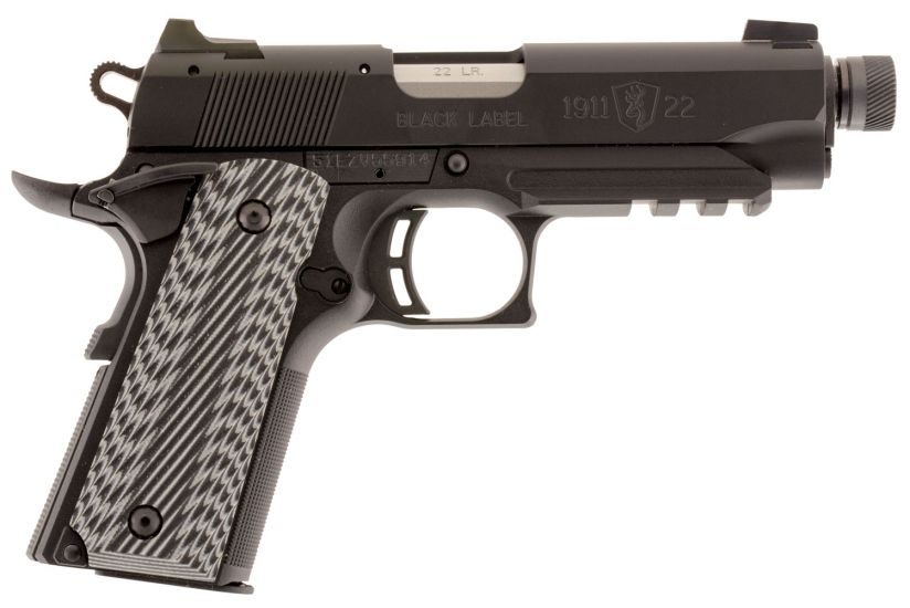 Browning 1911-22 Black Label Camper 22LR 4.25″ Barrel W/…