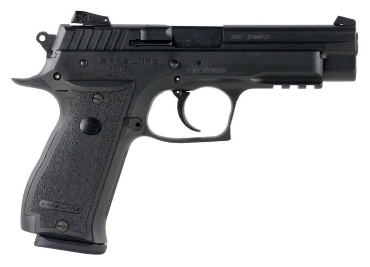 Sar Arms K2 45ACP 4.7″ Barrel 14+1 Black SARK245BL