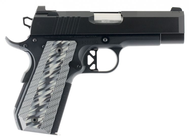 DAN 01883 ECP 45A 4IN BULL BOBTAIL ALLY BLK