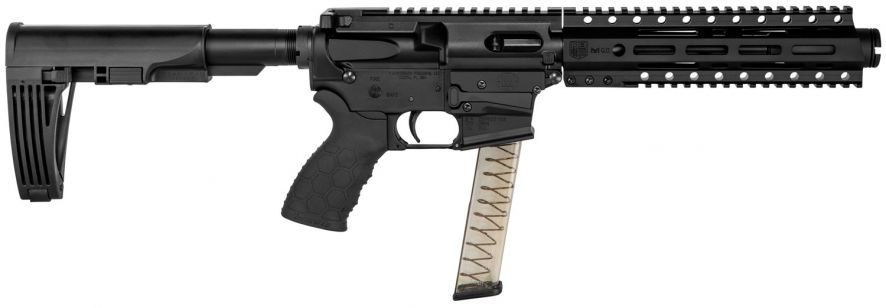 DBF DB9 9MM 7 MLOK 9 RAIL FLASH CAN TAILHOOK