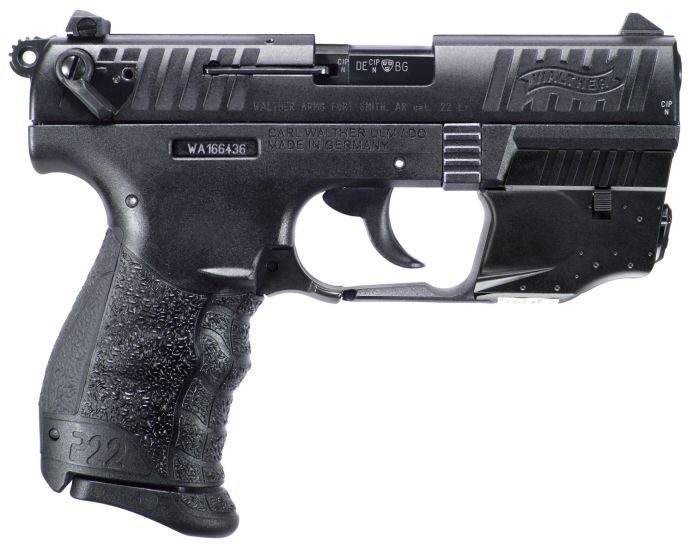 WAL 5120729 P22Q 22 LR LASER BLK 10RD