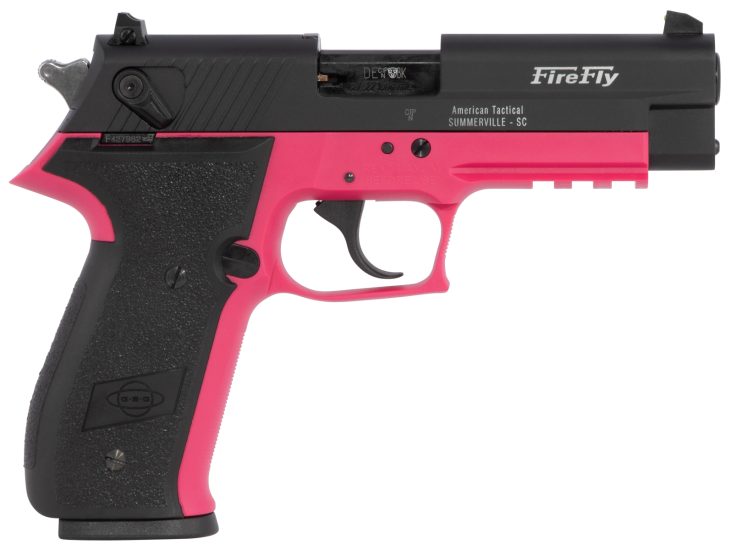 GSG FireFly 22LR 4″ Barrel 10+1 Pink GERG2210FFP