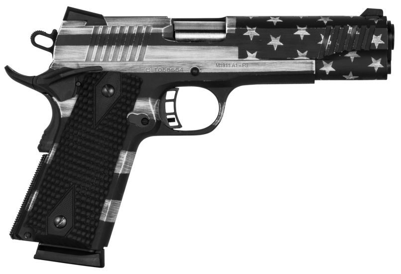 CIT CITC9MMFSPUSG 1911-A1 9MM 5IN GRAY USA FLAG