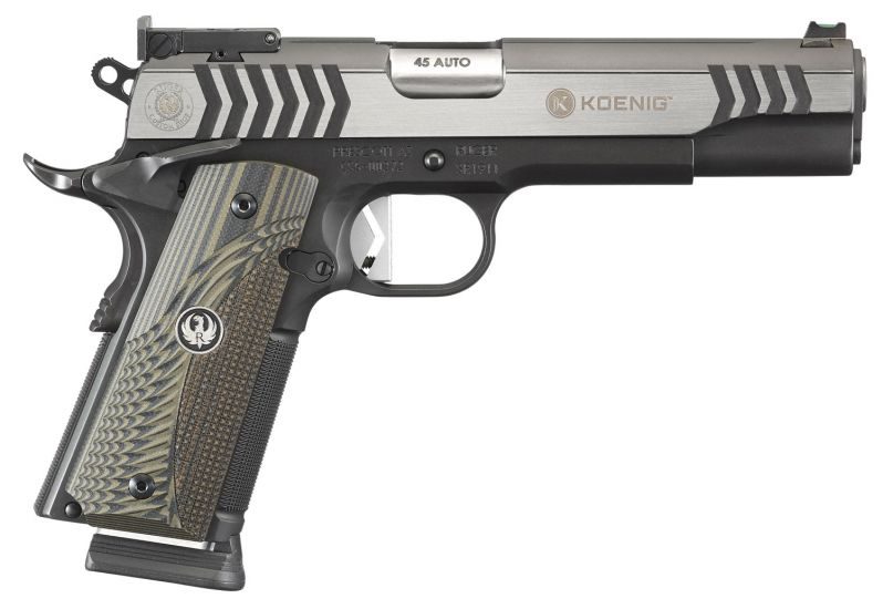 RUG 6776 SR1911 45 5IN COMPET KOENIG 8R