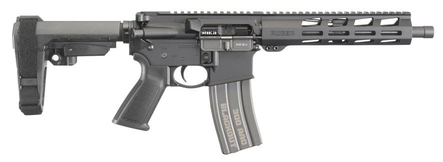 Ruger AR-556 Pistol 300BLK 10.5″ Barrel 30+1 08572