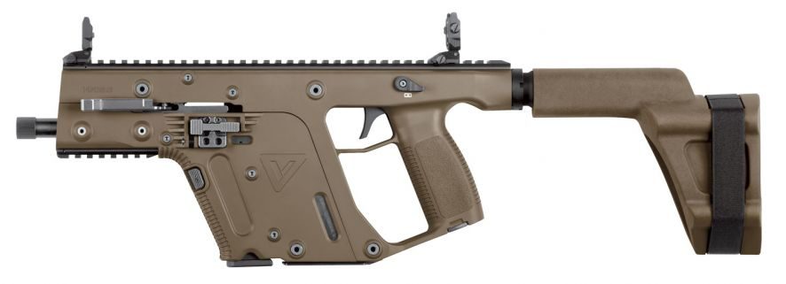 Kriss Vector SDP-SB Gen II 9mm 6.5″ Threaded Barrel W/ Flip Up Sights 17+1…