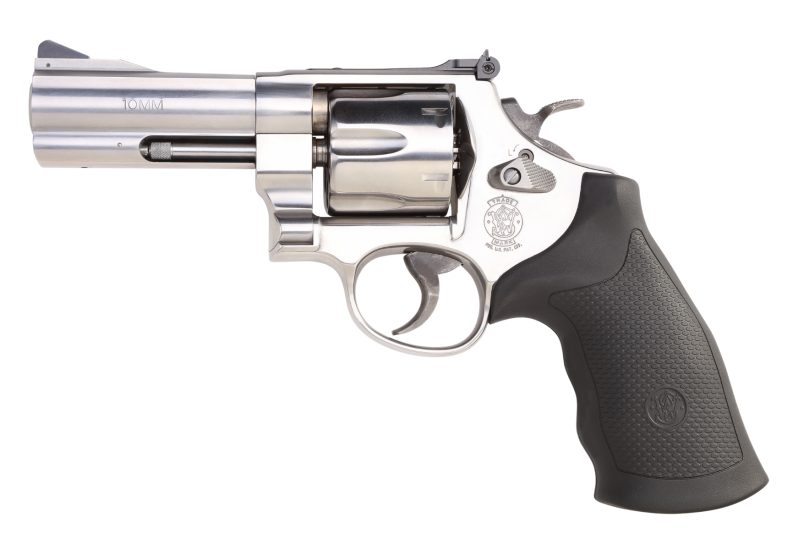 Smith & Wesson 610 10mm 4″ Barrel 6Rd Stainless 12463