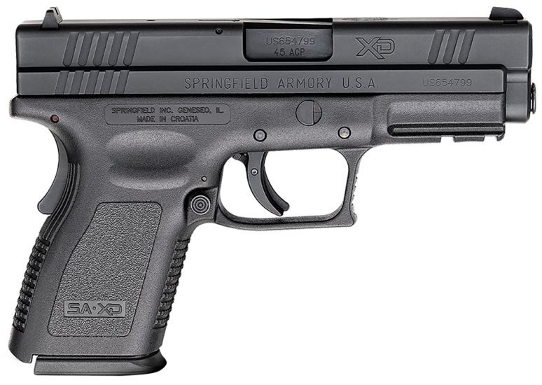 SPG XD9645 CA 45 4IN CMP GRP BLK