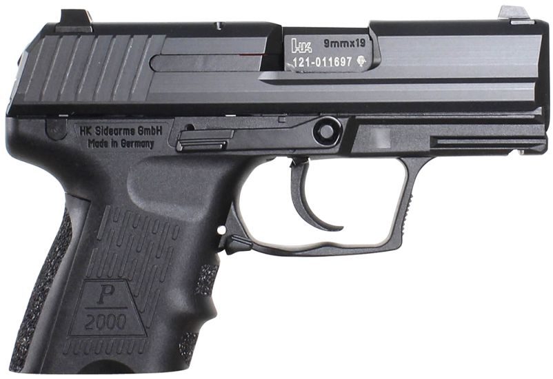 Heckler & Koch P2000SK V2 LEM 9mm Luger 3.3″ Barrel 10+1 2…