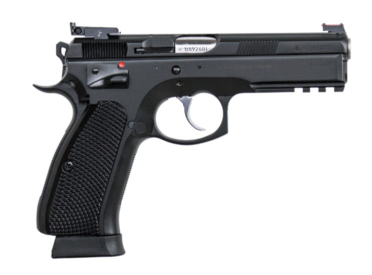 CZ 75 SP-01 Shadow Target II Custom 9mm 4.6″ 18+1 91760