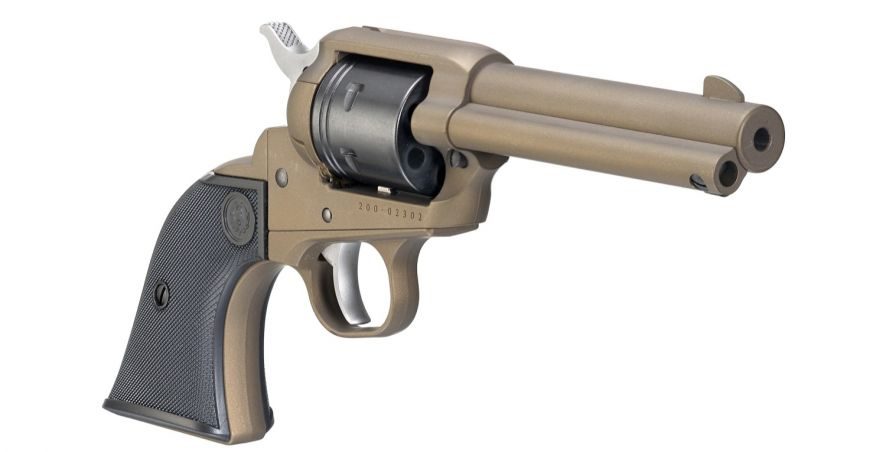 Ruger Wrangler 22LR 4.62″ Barrel 6Rd Bronze 02004