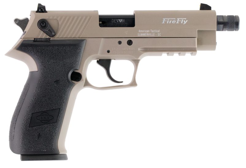 GSG FireFly 22LR 4.9″ Barrel 10+1 Tan GERG2210TFFT