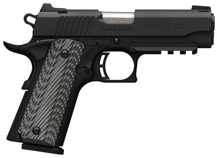 Browning 1911-380 Black Label Pro Compact 380ACP 3.625″…