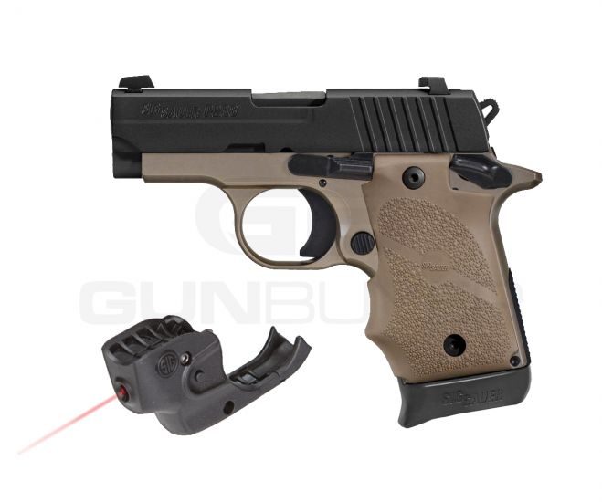 Sig Sauer P238 380ACP Combat FDE 2.7″ Barrel 7+1 Lima 38 Laser…