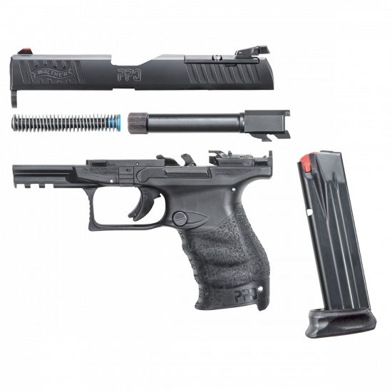 Walther PPQ Q4 TAC M2 9mm 4.6″ Barrel 15+1 2846934