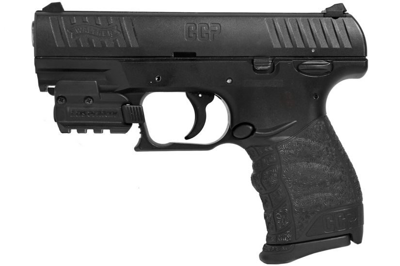 Walther CCP 9mm 3.5″ Barrel w/ LaserMax Spartan Adjustable Fit Laser…