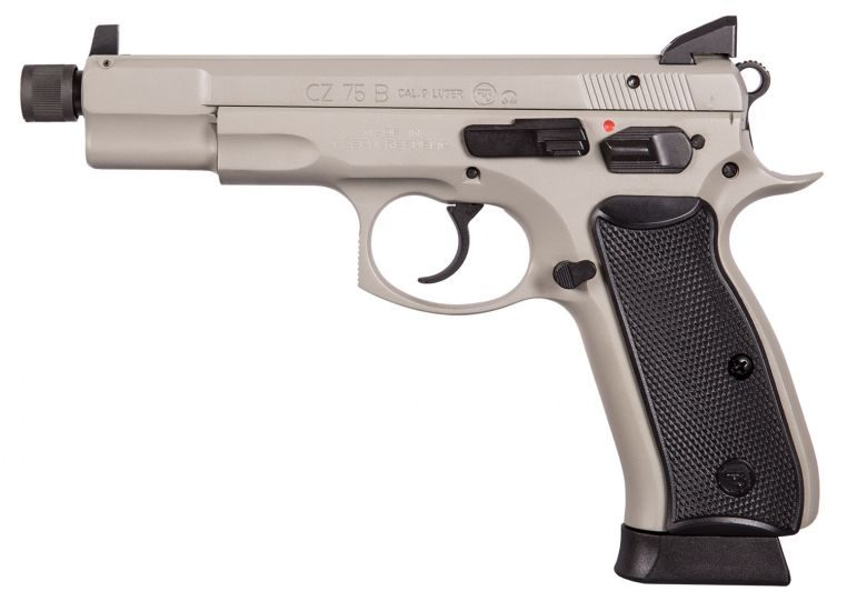 CZ 75 B 9mm 5.2″ BarrelHigh Tritium 3 Dot Sights…