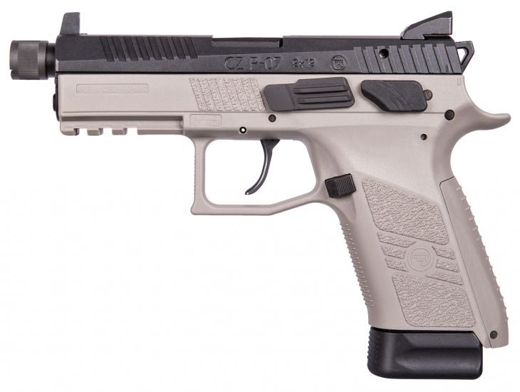 CZ P-07 9mm 4.5″ BarrelHigh Tritium 3 Dot Sights 10+1 Urban…