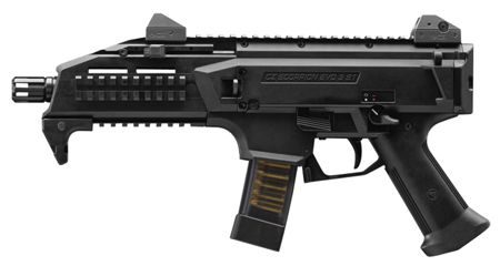 CZ Scorpion Evo 3 S1 9mm 7.72″ BarrelLow Adjustable Sights…