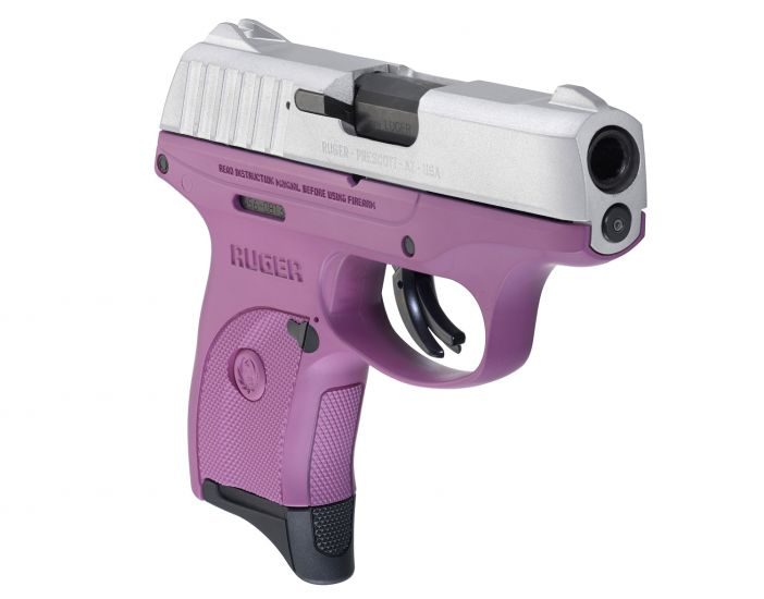 Ruger EC9s 9mm 3.12″ Barrel 7+1 Purple/Silver 3295