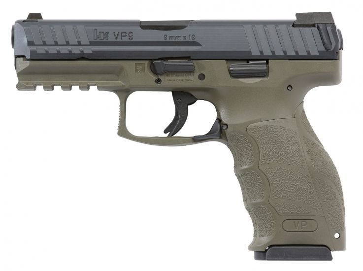 HK 700009GRLELA5 VP9 9MM NS(3)10R *MA* ODG