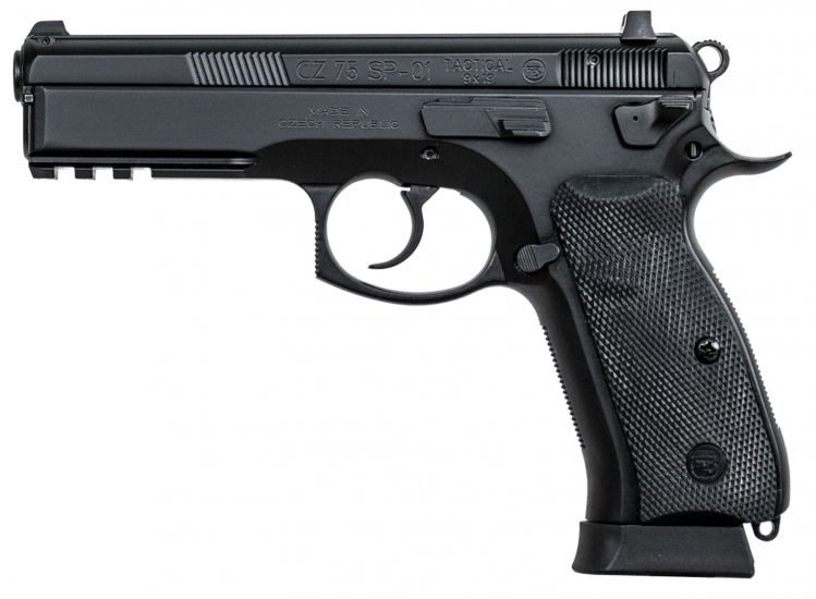CZ 75 SP-01 Tactical 9mm 4.6″ 18+1 91153