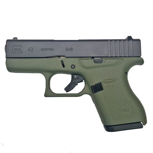 Glock G43 Gen 3 9mm 3.39″ Barrel 6+1 BG UI4350201BFG