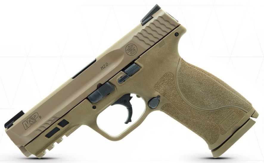 S&W M&P M2.0 9mm 4.25″ Barrel 17+1 FDE 11767