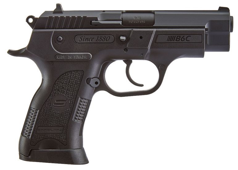 SAR USA B6C9BL B6C CMPT BLK 9MM 13R