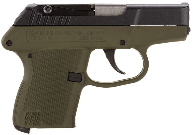 KEL P32BGRN 32ACP BLUE/GRN GRIP 7RD