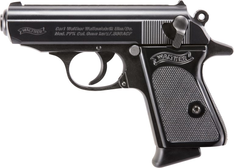 Walther PPK 380ACP 3.3″ Barrel 6+1 Black 4796002
