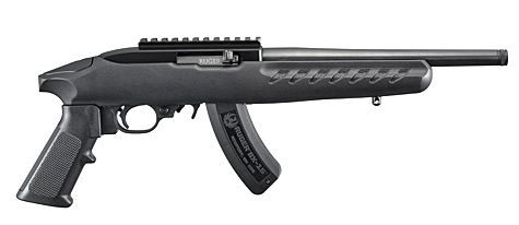 RUG 4923 CHARGER 22LR 15R BLKPOLY