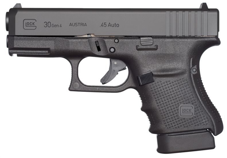 Glock 30 Gen 4 45ACP 3.77″ Barrel 10+1 UG3050201