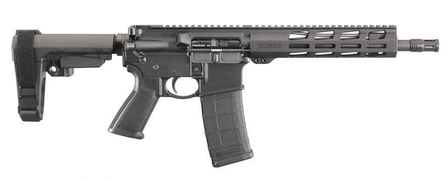 Ruger AR-556 Pistol 5.56NATO 10.5″ Barrel 30+1 8570