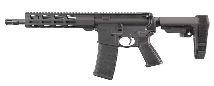Ruger AR-556 Pistol 5.56NATO 10.5″ Barrel 30+1 8570