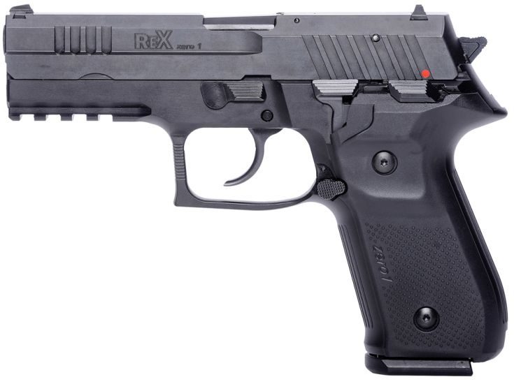 AREX REXZERO1S-01 REX ZERO 9MM BLK 17RD