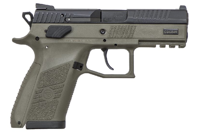 CZ P-07 9mm 3.75″ Barrel 15+1 OD Green 91077