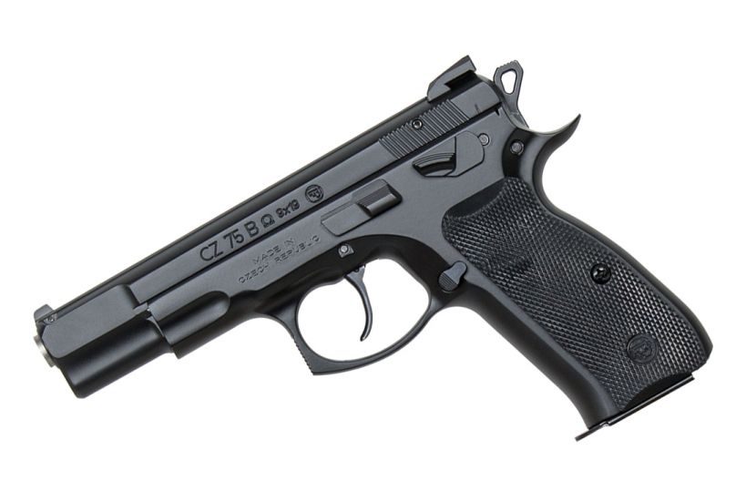 CZ 75 B 9mm 4.6″ BarrelFixed 3 Dot Sights 16+1 Black 91136
