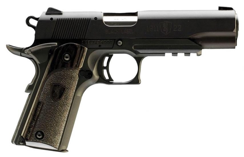 Browning 1911-22 Black Label 22LR 4.25″ Barrel 10+1 Black…