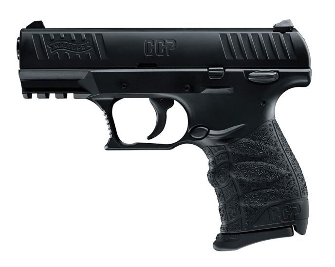 Walther CCP 9mm 3.54″ Barrel 8+1 Black 5080300