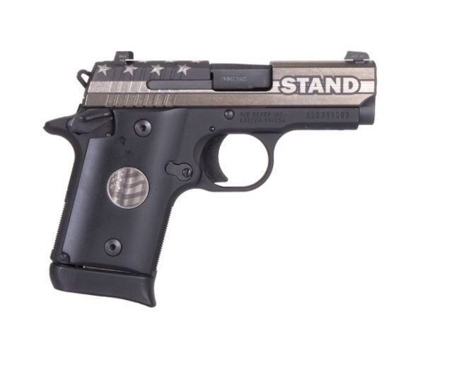 Sig Sauer P938 Stand 9mm 3″ Barrel 6+1/7+1 938-9-STAND-AMBI