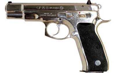 CZ 75 B 9mm 4.6″ BarrelFixed 3 Dot Sights 10+1 High Polish…
