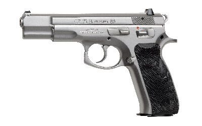 CZ 75 B 9mm 4.6″ BarrelFixed 3 Dot Sights 10+1 Stainless/Black…