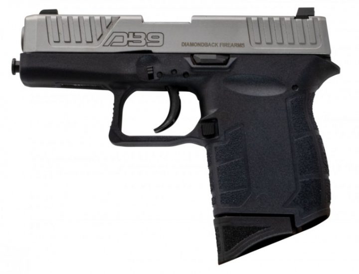Diamondback 9mm 3″ Barrel 6+1 DB9NB